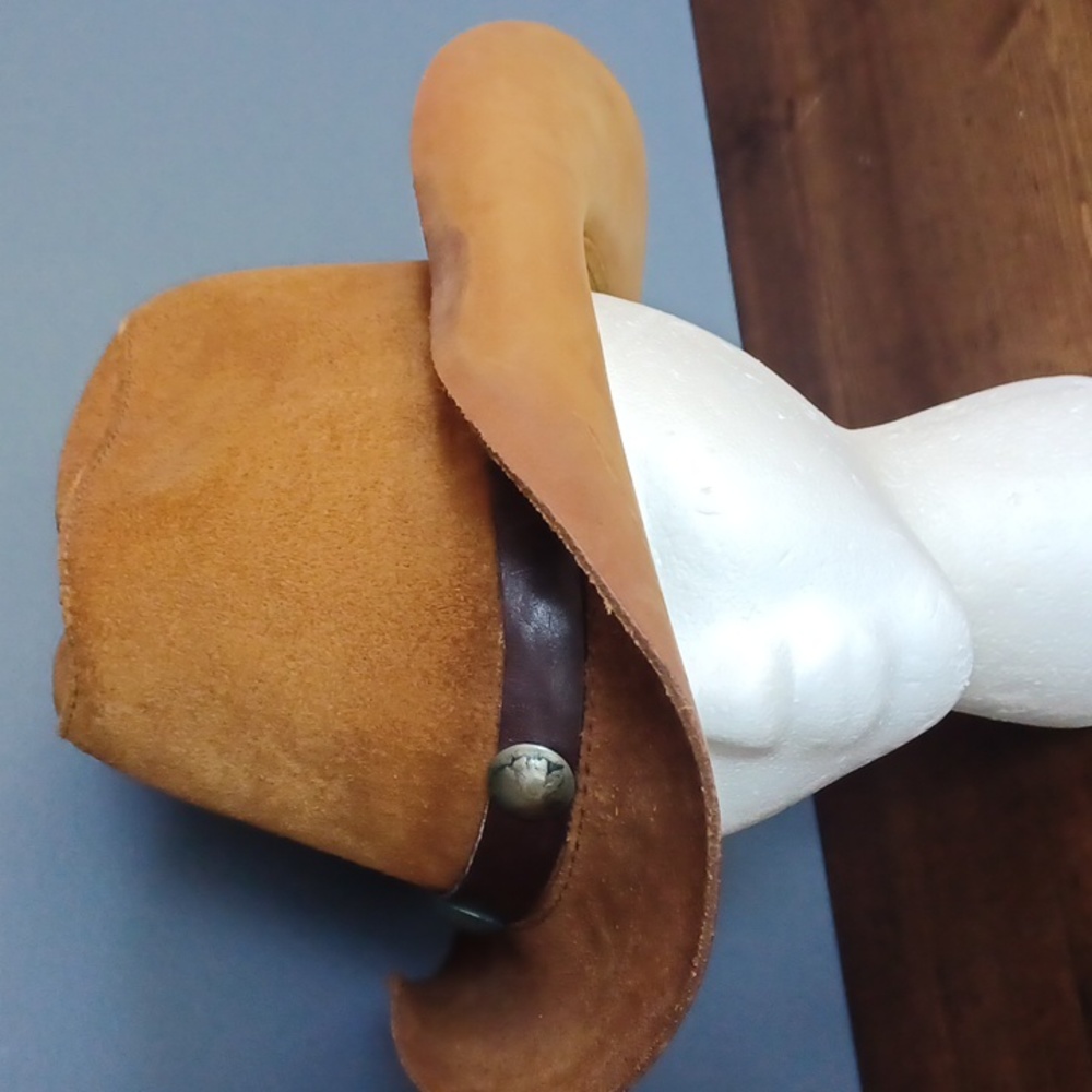 COMSTOCK leather hat